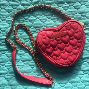 Betsey Johnson Heart Bag